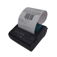 Printer Portabel 80mm harga rendah Printer termal nirkabel Mini seluler terkecil Impresora portatel