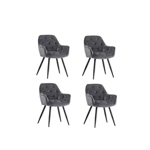  Nordic обеденный стул роскошный бархатный металлический дешевый для помещений, оптовая продажа, мебель для дома, современные обеденные стулья для ресторана