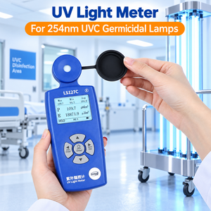 Compteur de lumière UVC LS127C 254 nm pour la mesure de l'intensité des lampes germicides et les tests de stérilisation UV - Product Image 1