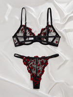 Nouvelle lingerie sexy pour femmes, ensemble soutien-gorge et culotte en dentelle, lingerie sexy pour adultes