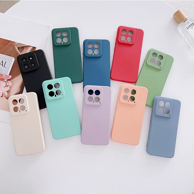 For Xiaomi Magic Cube Liquid Silicone Phone Case  Compatible with for Xiaomi 13Pro/12 Full-Cover Phone Case