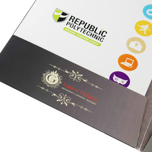 Cartelle Portadocumenti Personalizzate con Logo e Tasche per Ufficio, Formato <span class=keywords><strong>A4</strong></span> A5, 250-350 gsm - Product Image 6