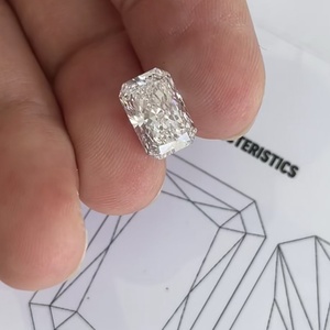 Diamant de laboratoire en vrac, taille radiant, couleur D, gravé au laser, certifié IGI, 1ct 2ct, vente directe usine pour la fabrication de bijoux - Product Image 3