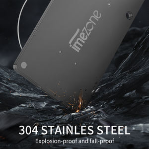 Mnemonic Seed Phrase Metal Backup Acero inoxidable <span class=keywords><strong>Crypto</strong></span> Wallet Recuperación Frase Kit de almacenamiento, Cold Wallet Backup Mnemonic Pro - Product Image 6