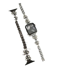 Correa de Repuesto para Reloj con Incrustaciones de Diamantes de Lujo para Mujer, Compatible con <span class=keywords><strong>IWatch</strong></span> 10, <span class=keywords><strong>IWatch</strong></span> 38/40/41mm, 42/44/45mm - Product Image 5