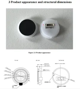 HLK-ZW101 โมดูลประมวลผลอักษรนิ้วมือเซมิคอนดักเตอร์แบบ All-in-one ประสิทธิภาพสูงพลังงานต่ําแกน Riscv ใช้งานได้ 360 องศา