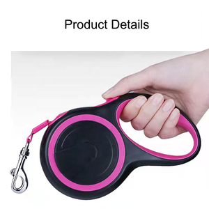 Uzun güçlü evcil hayvan tasması büyük köpekler için dayanıklı naylon geri çekilebilir büyük köpek yürüyüş tasma otomatik uzatmalı köpek tasması halat açar - Product Image 4