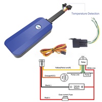 Dispositif de suivi GPS en temps réel de petite taille Wanway Tech avec capteur de température et alarmes GS07