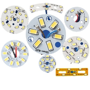 DIY LED 3W 5W Round Light <b>Panel</b> For Ceiling Crystal Lights Dining Pendant <b>Mirror</b> Bulb Core Replacement Part - Product Image 1
