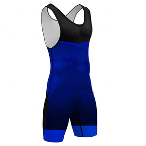 Tùy chỉnh một mảnh không tay rắn của người đàn ông Đấu Vật <span class=keywords><strong>singlets</strong></span> - Product Image 3