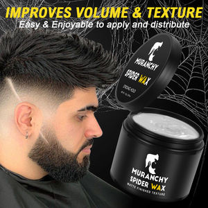 Prodotti <span class=keywords><strong>per</strong></span> <span class=keywords><strong>capelli</strong></span> barbiere Private Label Pomade Styling argilla barbiere Spider Wax medio tenere <span class=keywords><strong>capelli</strong></span> organici pomata <span class=keywords><strong>per</strong></span> gli uomini - Product Image 2