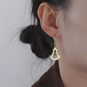 Pendientes de Moda de Acero Inoxidable de Nuestra Señora de El Rocío para Mujer, Venta al por Mayor - Product Image 3