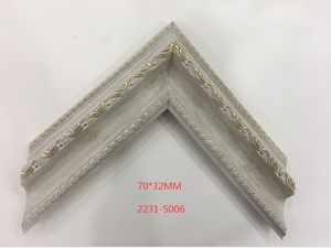 Blanc argent brillant couleur classique sculpté fleur pas cher en plastique <span class=keywords><strong>Photo</strong></span> cadre <span class=keywords><strong>photo</strong></span> pour hôtel décoration de la maison - Product Image 5