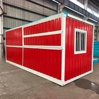 Kiosque conteneur pliable, stand modulaire avec fenêtre de service hydraulique relevable pour la vente de nourriture et de snacks