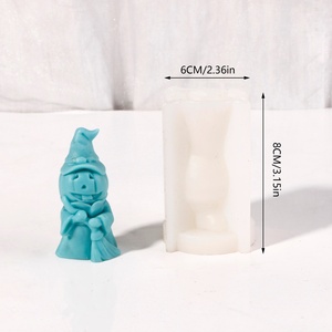 Molde de Silicona 3D de Calabaza Monstruo para Velas, Decoración de Fiesta de Halloween, Molde de Resina para Hacer Velas de Halloween - Product Image 4