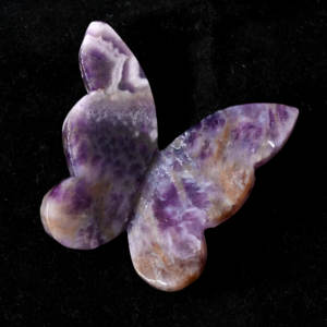 Papillon en cristal naturel sculpté à la main, artisanat en pierre de haute qualité, ornement en pierre précieuse polie pour la décoration intérieure, collection de cadeaux - Product Image 3