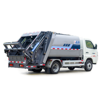 Le prix du petit camion à ordures à compression électrique Foton 5m3, avec une autonomie de 322km, est un véhicule de collecte des ordures au sous-sol