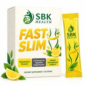 Bandes amincissantes Factory Fast Slim Strips, complément alimentaire pour la gestion du poids, stimule le métabolisme et supprime l'appétit, 100% naturelles. - Product Image 1
