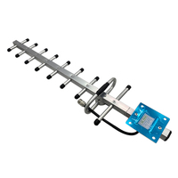 Antenne Yagi à vente chaude, 9 éléments, extérieure, 806-960 MHz, 13 dBi, antenne GSM900 avec connecteur N mâle ou N femelle