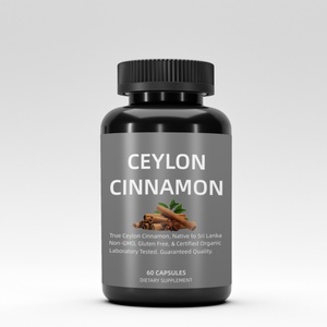 Cápsulas de Canela de Ceilán Herblife de Primera Calidad OEM, Suplementos de Extracto para Adultos, Favorecen la Digestión y la Circulación, 60 Unidades - Product Image 1