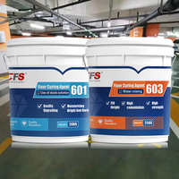Crème de polissage de sol liquide à effet marbre brillant, agent de scellement et de solidification du béton