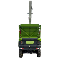 Moissonneuse-broyeuse automotrice YD 9QS-2800 pour ensilage de maïs et fourrage, bac de collecte 5m, largeur de travail 2850mm, pour broyage de tiges de maïs en ferme