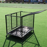 Cage d'élevage modulaire empilable en métal de luxe, robuste, pour oiseaux/pigeons/canaris, pliable, double porte, écologique