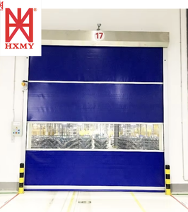 Porte de garage moderne en PVC imperméable avec volet roulant électrique - Product Image 4