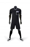 Expédition rapide Conception de poche de haute qualité Maillot de football respirant Kit d'arbitre de football Maillot à vendre
