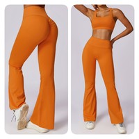 Ensemble de yoga 5 pièces pour femmes, personnalisé avec logo, doux pour la peau, vente en gros, haute performance, pour l'entraînement et le fitness