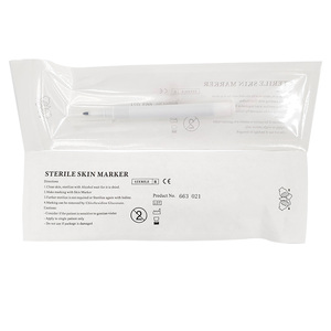Stylo marqueur de peau chirurgical stérile à usage médical jetable d'accessoires de Microblading avec la règle de mesure - Product Image 3
