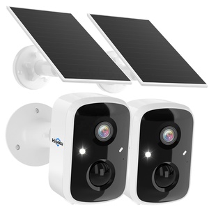 Mini Cámara IP Solar WiFi de 4MP, Cámara de Seguridad Inalámbrica para el Hogar con Batería, Audio Bidireccional, Almacenamiento en Tarjeta, Vigilancia Ecológica 2C90 Crystal - Product Image 1