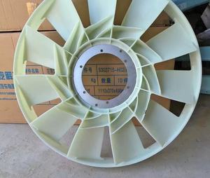 Kipas mesin truk, kipas Radiator mesin untuk suku cadang truk FAW JH6 - Product Image 2