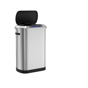 Smart Sensor Pedal <b>Bin</b> 50L Stainless Steel Home Trash Can with Lid for Indoor Household and Office Use Kitchen Dustbin - Product Image 4