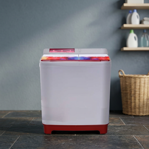 Lave-linge semi-automatique à deux cuves avec compartiment séchant dédié pour le nettoyage du linge à domicile et l'usage domestique - Product Image 3