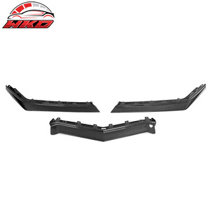 Lèvre de pare-chocs avant pour Chevrolet Corvette C8 2023-2025 Z06 E-Ray ZR1 Fibre de carbone 3 pièces Diffuseur Garde-boue de menton Protection - Product Image 4