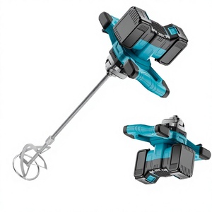 Taladro de mano industrial para hielo, mezclador de litio, taladro para hormigón, taladro para tierra, motor sin escobillas, multivelocidad, alta potencia - Product Image 1