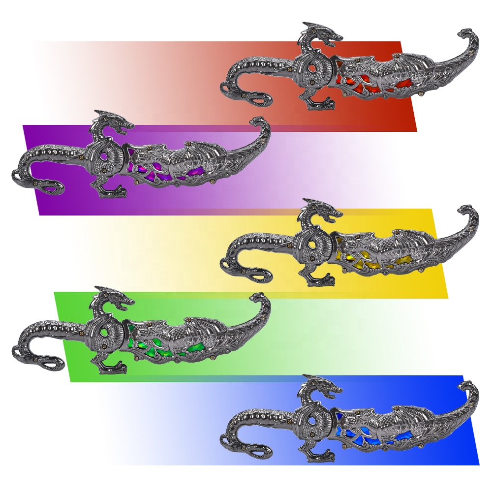 装飾的な金属製ダガー 60cm 10in-Five-Colors-Decorative-