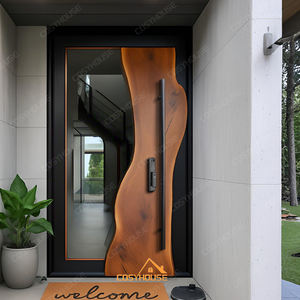 Puerta de entrada de lujo estilo árabe, puerta exterior personalizada para villas, para el mercado de Oriente Medio - Product Image 6