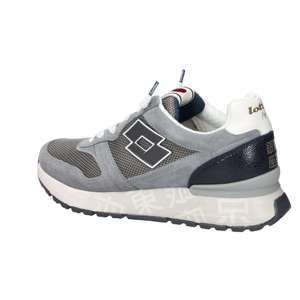 Lotto Leggenda Men's <b>Sneakers</b> Grey 40-46 4.5 Cm Heel <b>Canvas</b> Trendy Shoes - Product Image 5