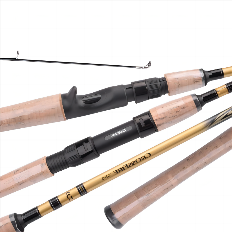 Original DAIWA CROSS FIRE CS 1.68-2.14m UL ML Spinnen und Gießen Salzwasser köder Angelruten Köder Angelrute Carbon