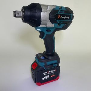 Juego de Llave de Impacto Eléctrica Inalámbrica de <span class=keywords><strong>3</strong></span>/4" con Batería Recargable, Motor sin Escobillas de Alta Resistencia y Gran Torque de 2000N.m - Product Image 2