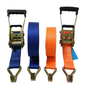 5000kg 래칫 타이 다운 스트랩, 트럭 및 장비 래싱을 위한 J 후크가 있는 2 "X <span class=keywords><strong>10m</strong></span> 폴리에스터 벨트 - Product Image 3