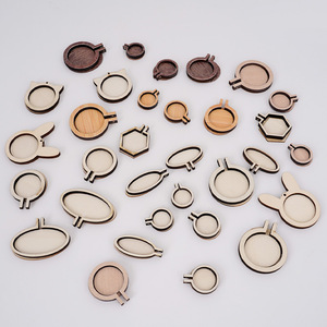 Cerceaux à broder en tissu et textile RarLong, petits, anti-rides, pour l'artisanat et la suspension - Product Image 4