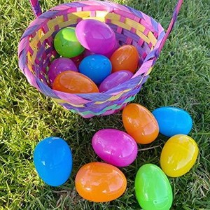Oferta Especial: Suministros para Fiestas, Juguetes para Niños, Huevos de Plástico de Colores Surtidos, Brillantes, Vacíos y Rellenables para la Caza de Huevos de Pascua, al por Mayor - Product Image 3