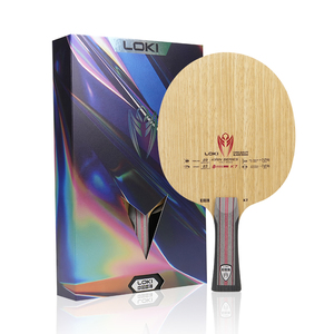 LOKI K7 Profesional, Pala de Tenis de Mesa de Madera Pura de 7 Capas, <span class=keywords><strong>Limba</strong></span> y Ayous, Raqueta Ofensiva de Ping Pong para OEM/ODM - Product Image 1