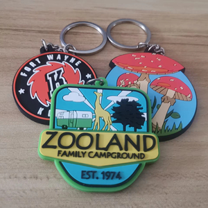 Porte-clés personnalisé en PVC souple 3D/2D, porte-clés en caoutchouc souple, porte-clés en silicone, tous types de porte-clés personnalisés - Product Image 4
