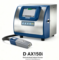 Imprimante jet d'encre reconditionnée D AX150i pour l'impression industrielle, machine de marquage Cij industrielle