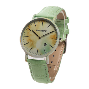 Montres de festival pour hommes à la mode avec boîtier en céramique et bracelet en cuir Montre en métal promotionnelle résistante à l'eau 3ATM - Product Image 6