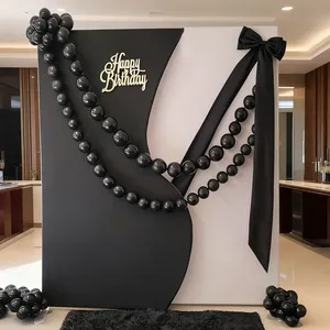 Supporto per fondale ad arco in metallo 4x7ft 32mm, resistente, per tessuto tensionato, per cabina fotografica, decorazioni per matrimoni, noleggio eventi, portatile - Product Image 6